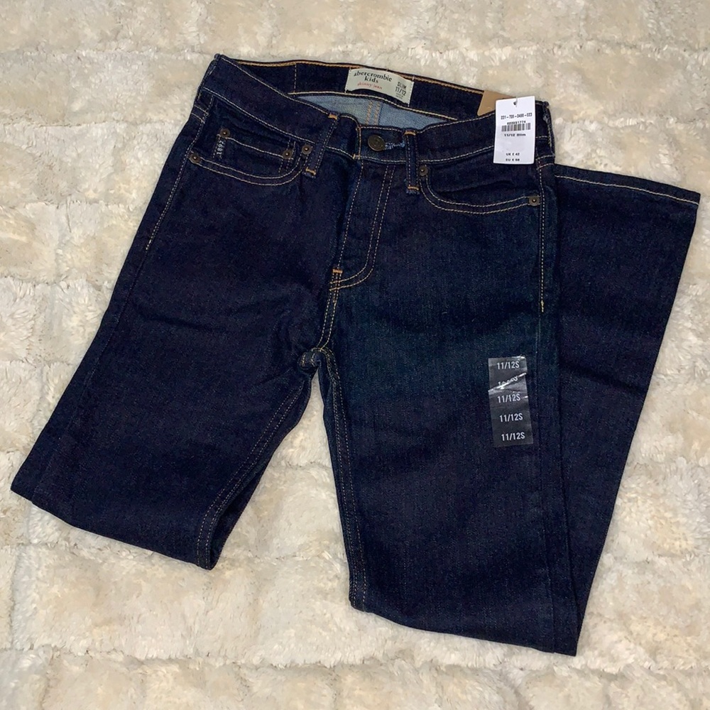 Abercrombie girls skinny Jeans 11/12 slim NWT
